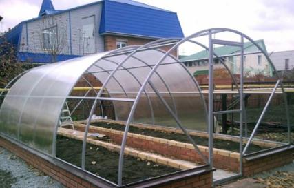 How to bend a profile for a greenhouse yourself?